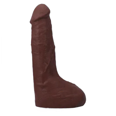 Фалоімітатор, що кінчає Doc Johnson The Realistic Cock ULTRASKYN - Squirting 9,5 Inch Chocolate