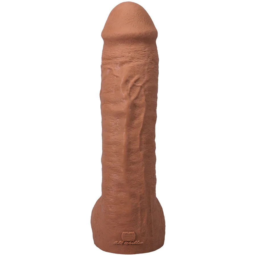 Фаллоимитатор Doc Johnson The Realistic Cock ULTRASKYN - 12 Inch Hung with Balls Caramel