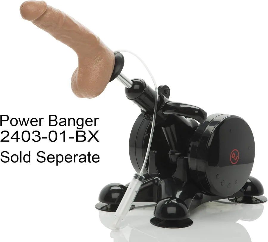 Фалоімітатор, що кінчає Doc Johnson The Realistic Cock ULTRASKYN - Squirting 9,5 Inch Vanilla
