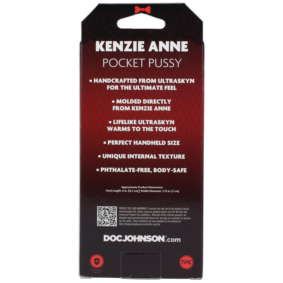 Мастурбатор Doc Johnson Kenzie Anne