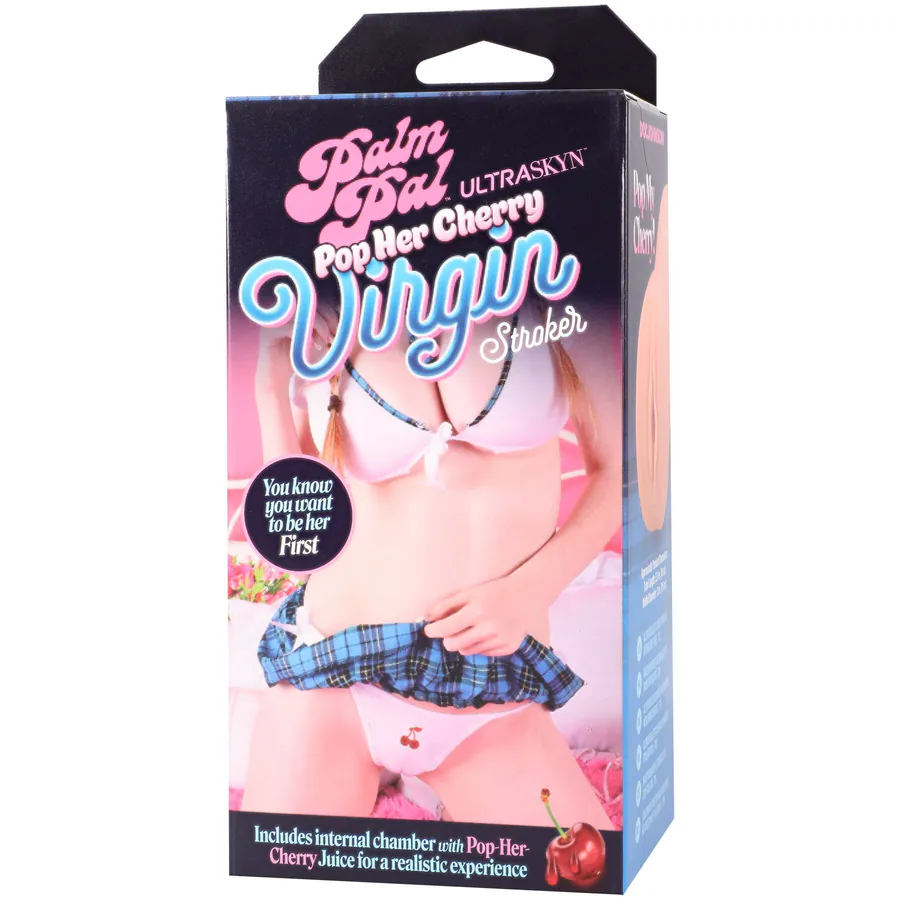 Мастурбатор Doc Johnson Palm Pal Virgin Stroker with Pop Her Cherry Juice