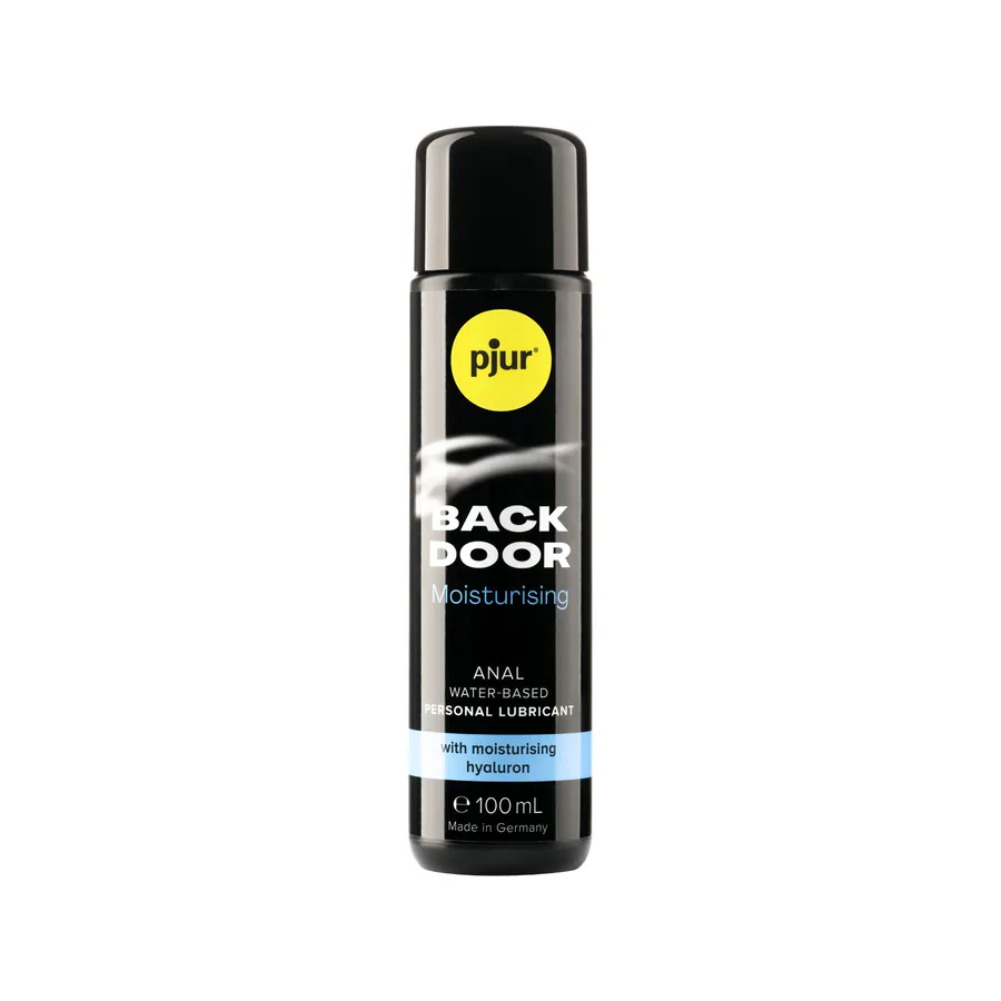 Анальный лубрикант pjur BACK DOOR Moisturising 100 мл, на водной основе, с гиалуроном, эффект силикона