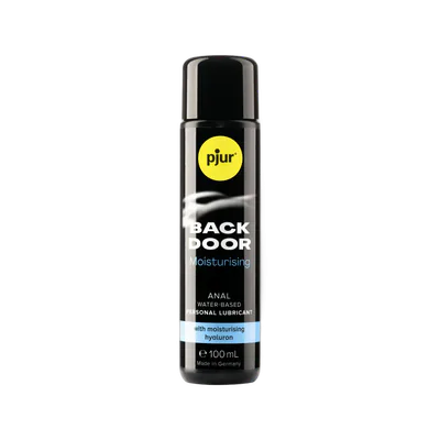 Анальний лубрикант pjur BACK DOOR Moisturising 100 мл, на водній основі, з гіалуроном, ефект силікону