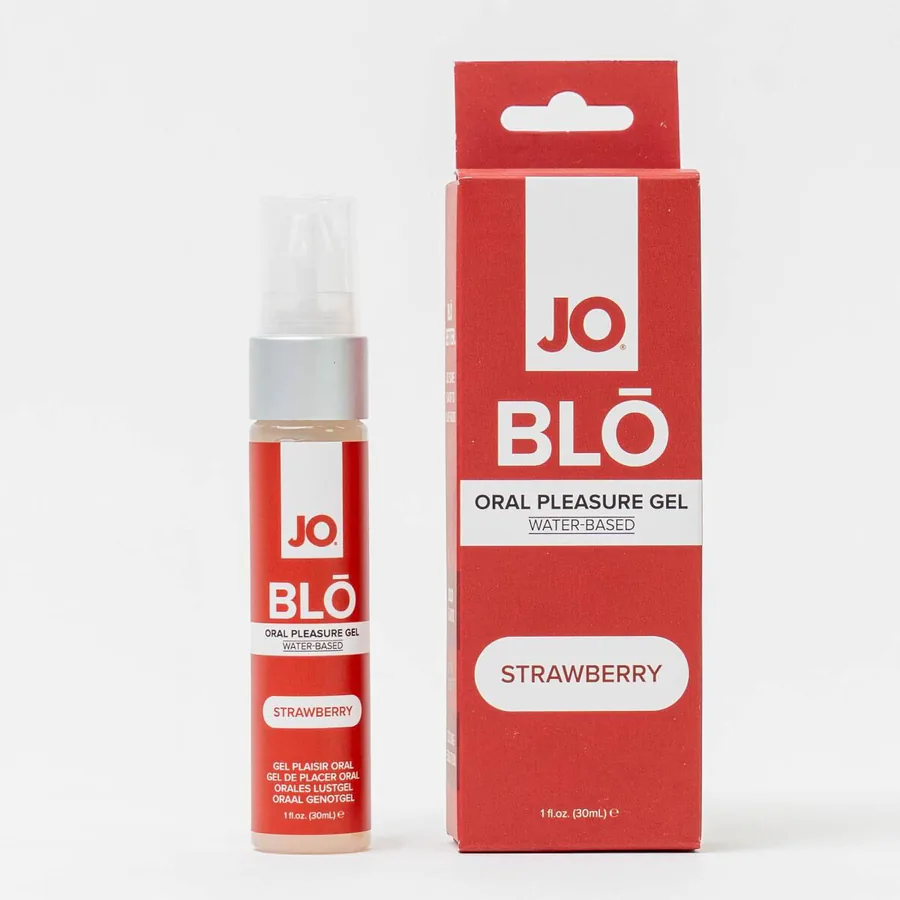 Гель для оральних пестощів JO - BLO - Strawberry 30 мл