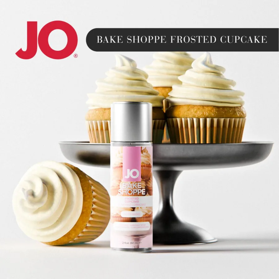 Лубрикант на водной основе JO Bake Shoppe - Frosted Cupcake 60 мл, без сахара и парабенов