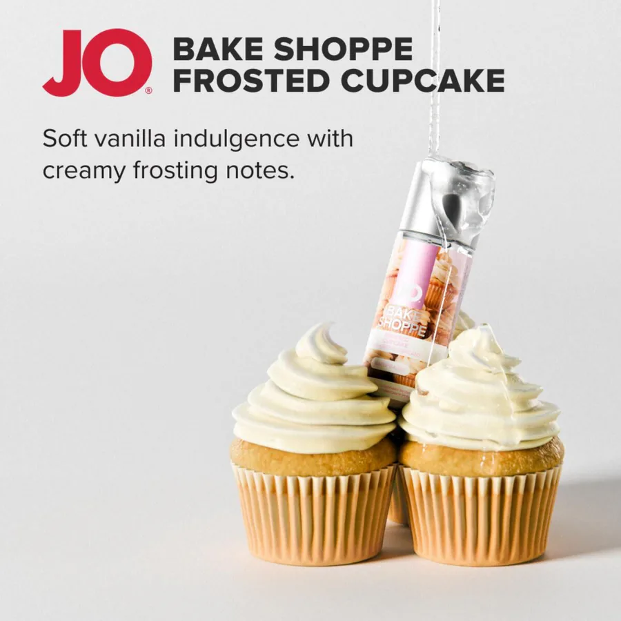 Лубрикант на водной основе JO Bake Shoppe - Frosted Cupcake 60 мл, без сахара и парабенов