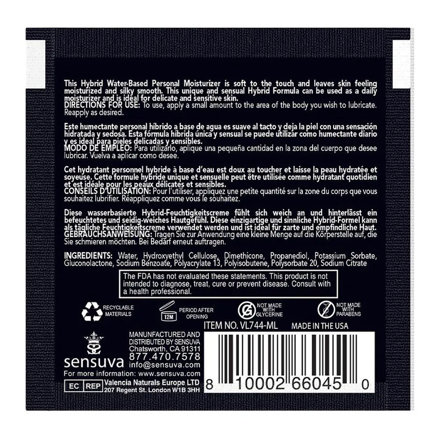 Пробник Sensuva - Hybrid Formula Caramel Apple (6 мл)