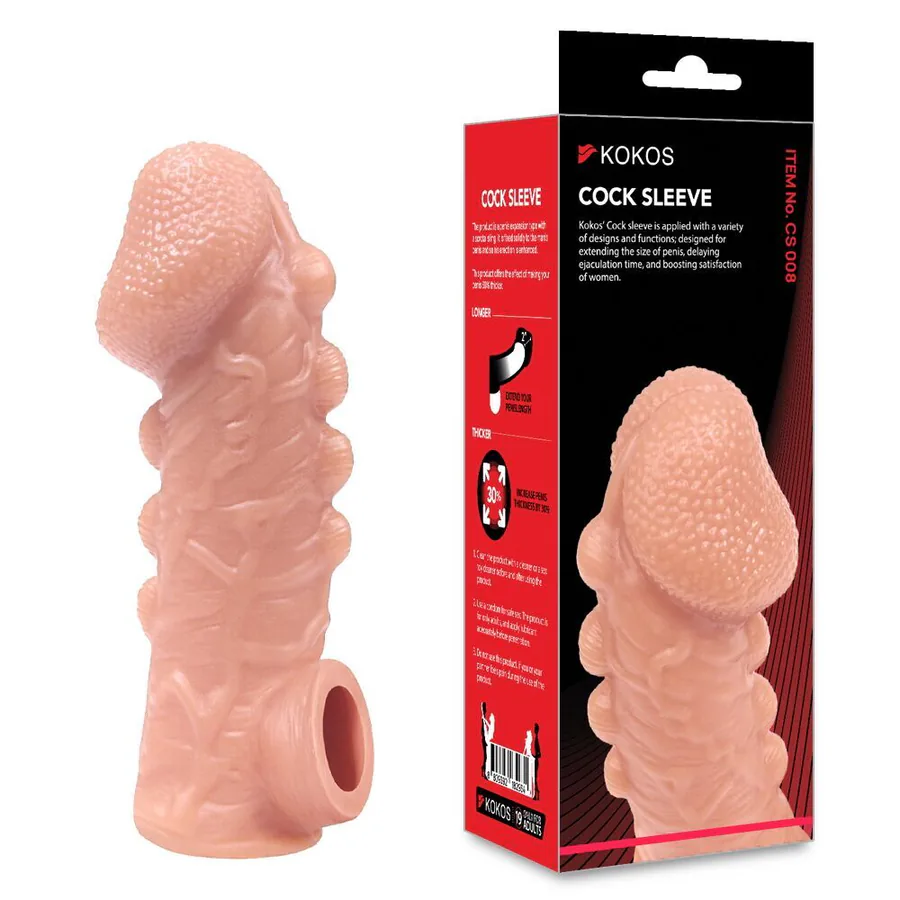 Насадка на член Kokos Cock Sleeve CS 008 S