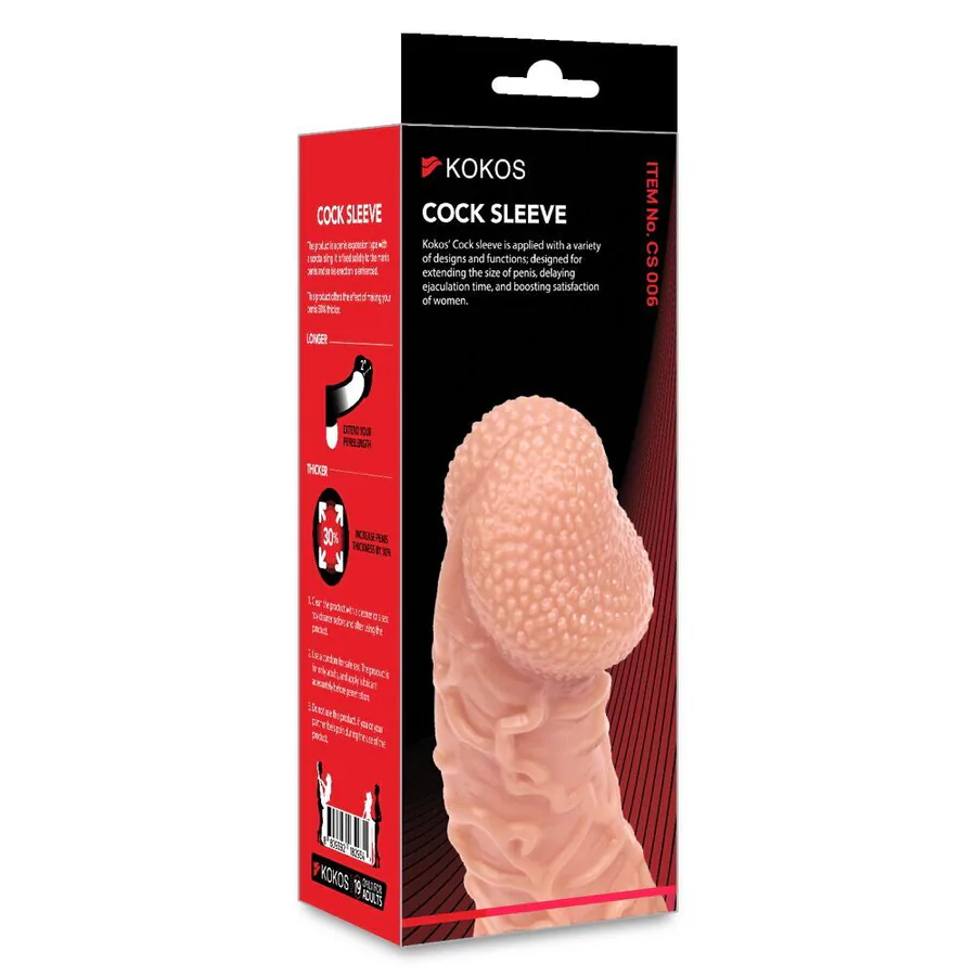 Насадка на член Kokos Cock Sleeve CS 006 S