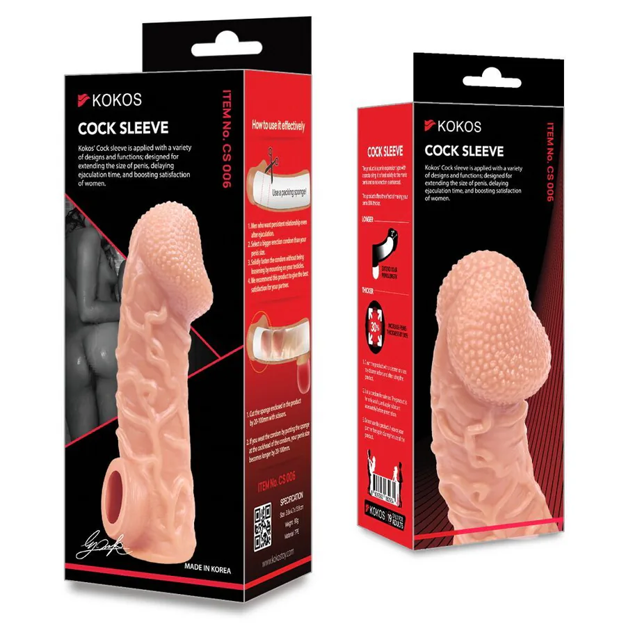 Насадка на член Kokos Cock Sleeve CS 006 S