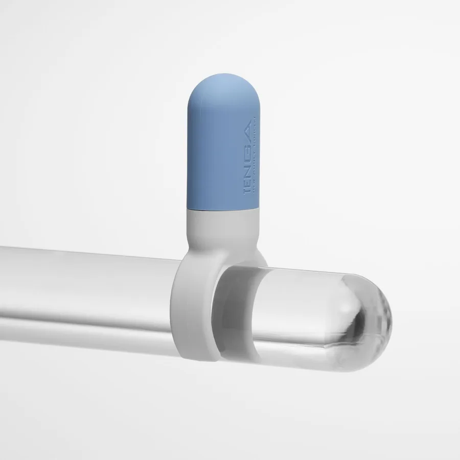 Вибратор на палец Tenga SVR one BLUE