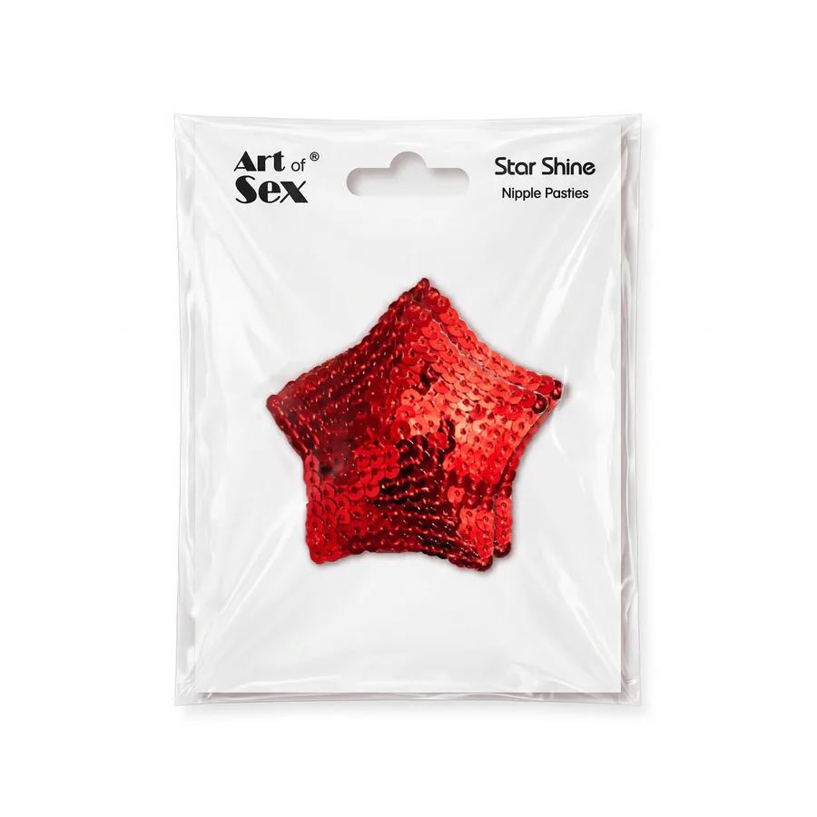 Пестис Art of Sex - Star Shine, червоний