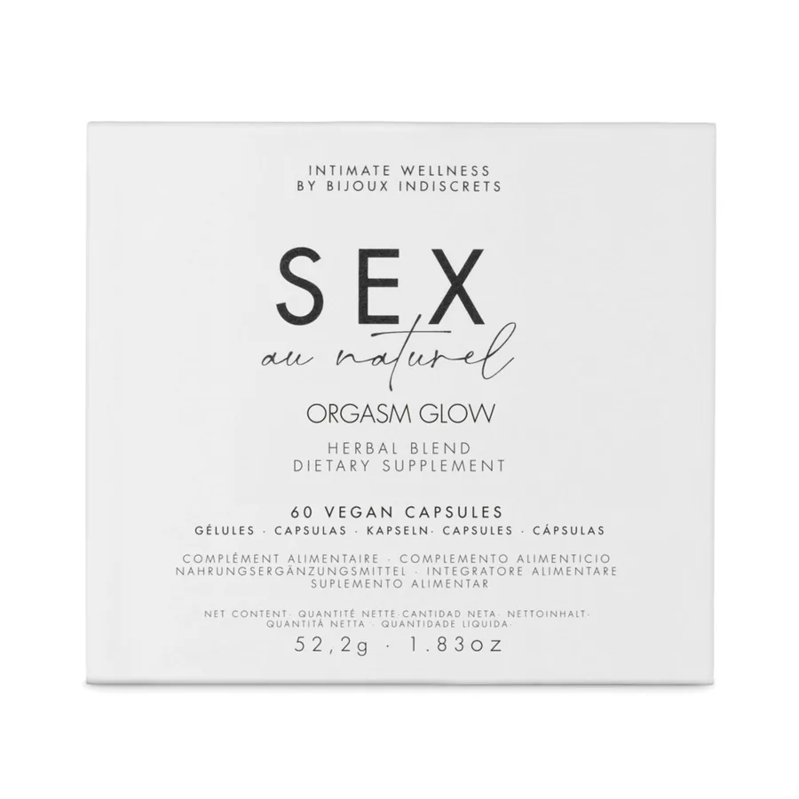 Натуральна харчова добавка для підвищення лібідо Bijoux Indiscrets Sex au Naturel — Orgasm Glow
