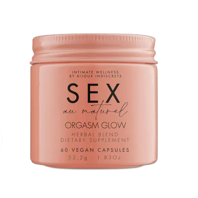 Натуральная пищевая добавка для повышения либидо Bijoux Indiscrets Sex au Naturel — Orgasm Glow