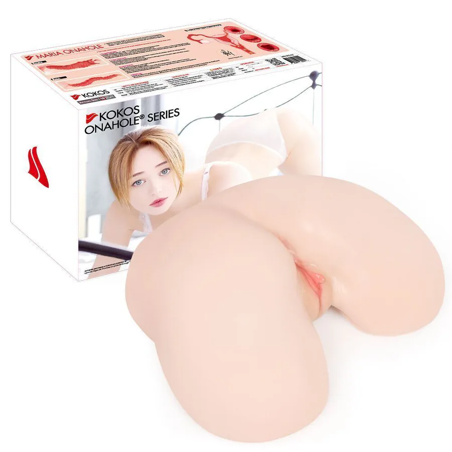 Мастурбатор Kokos 003 Maria ONAHOLE Real Hips 2WayPlus з вібрацією та масажем (м'яте паковання!!!)