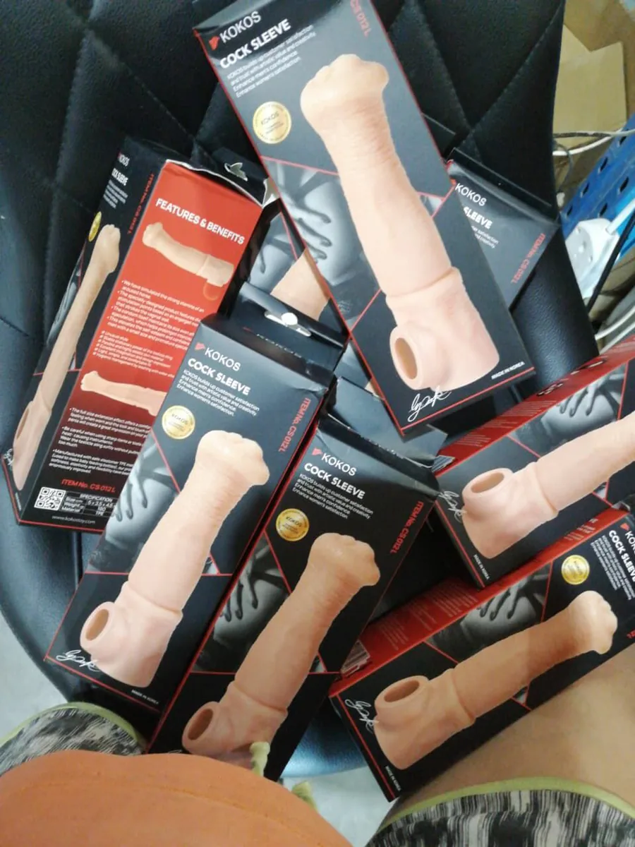 Насадка на член Kokos Cock Sleeve CS 012 L (мятая упаковка!!!)