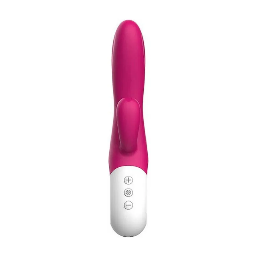 Вибратор-кролик Liebe Bend It Plus Rechargeable Cerise, гибкий, 2 мотора, 10 режимов