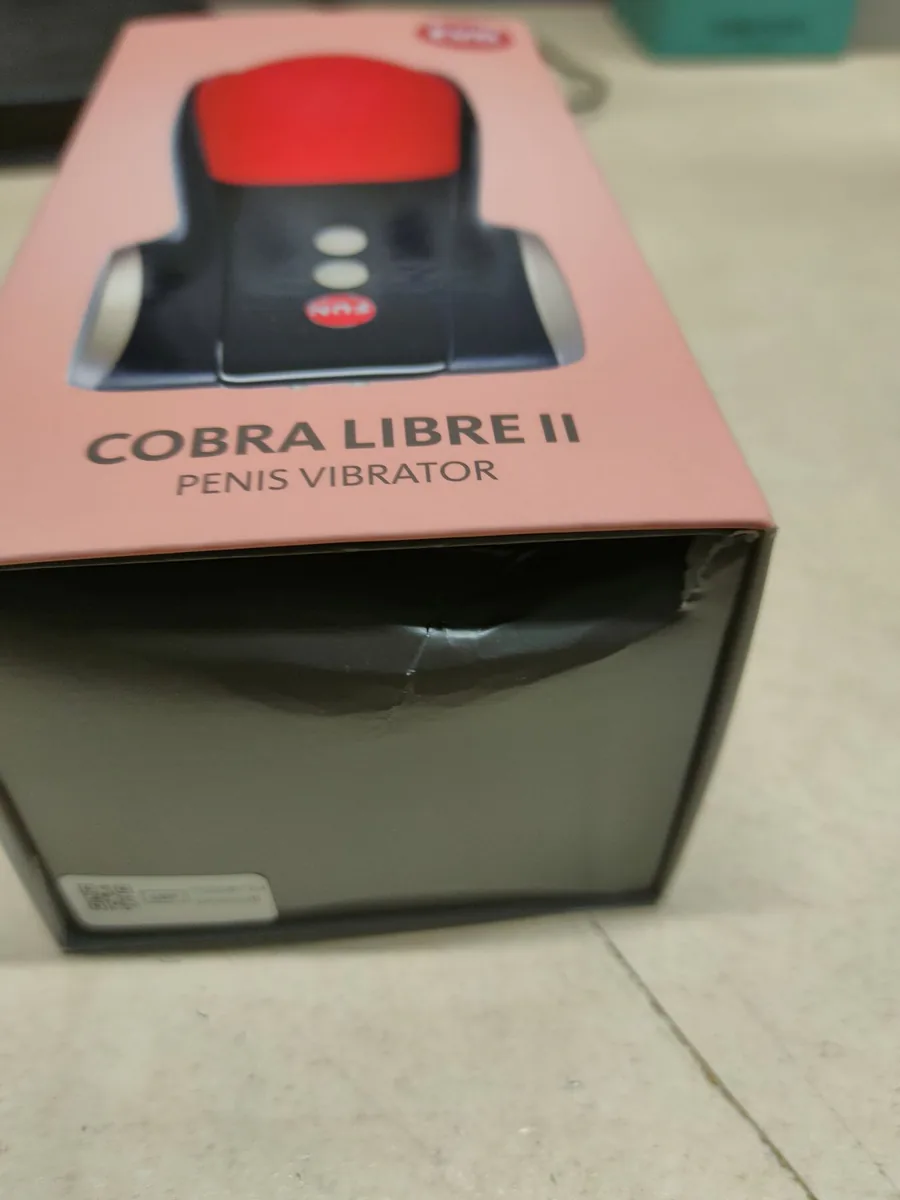 Мастурбатор для головки пеніса Fun Factory COBRA LIBRE II black/red (м'яте паковання!!!)