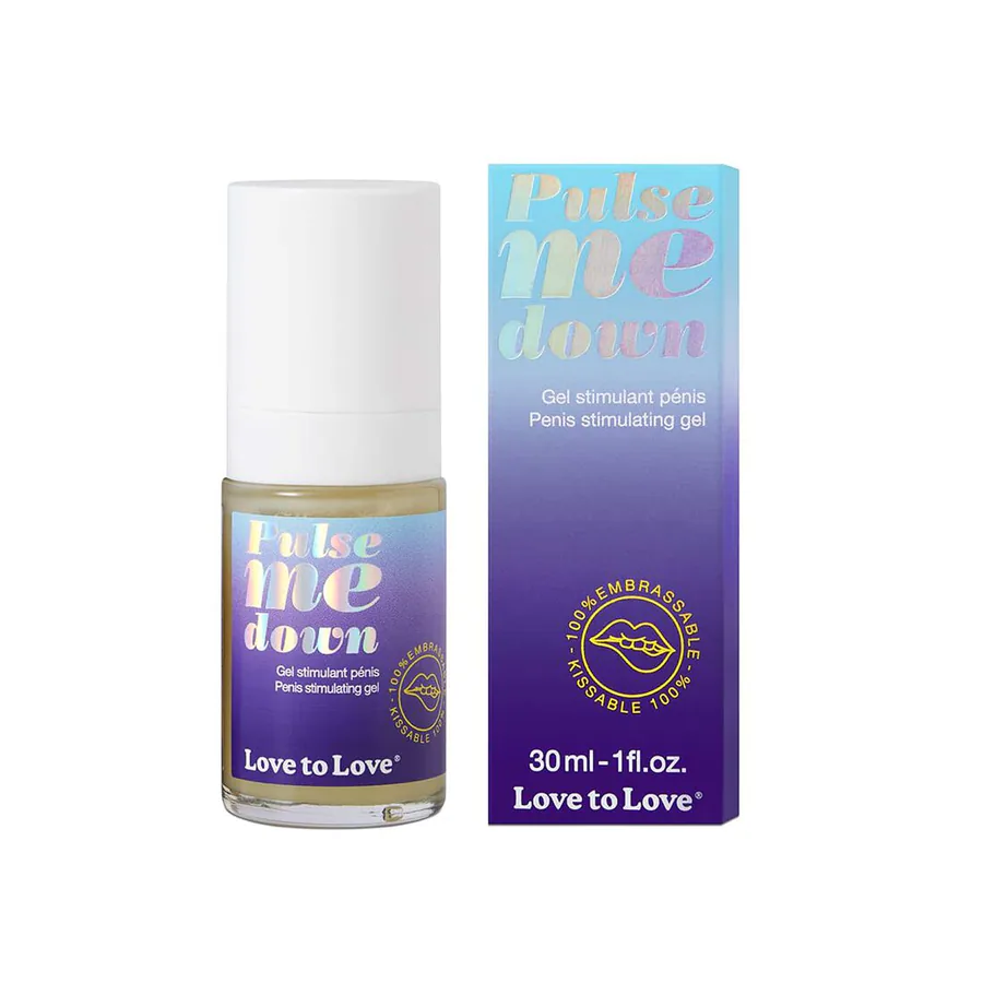 Розпродаж!!! Стимулювальний гель для пеніса Love To Love Pulse Me Down 30 мл (термін 01.04.2027)