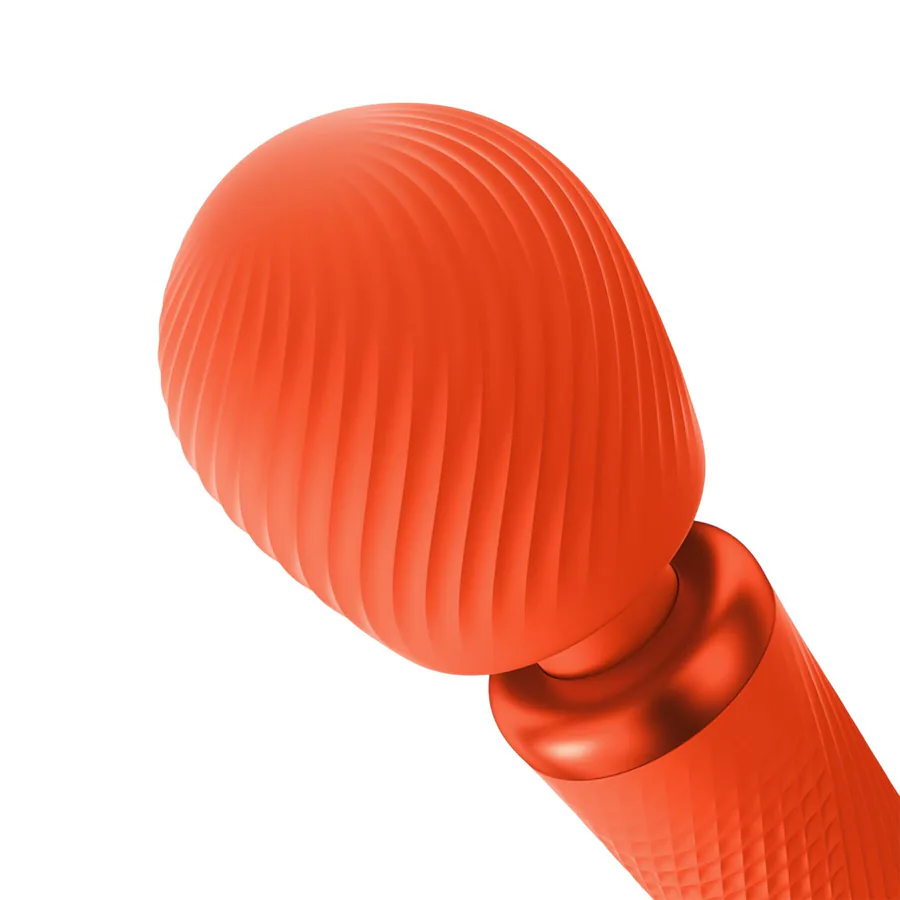 Вибромассажер Fun Factory VIM Vibrating Wand sunrise orange (мятая упаковка!!!)