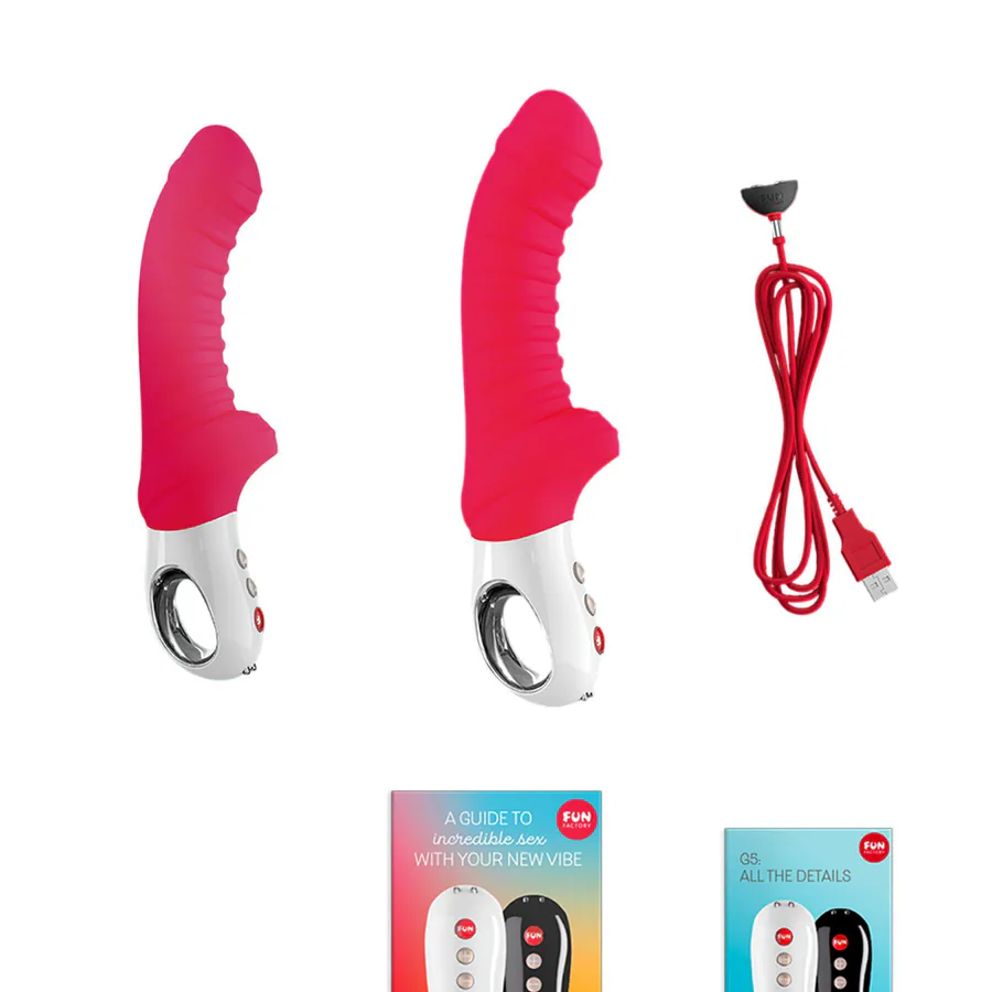 Вібратор для точки G Fun Factory TIGER india red (м'яте паковання!!!)