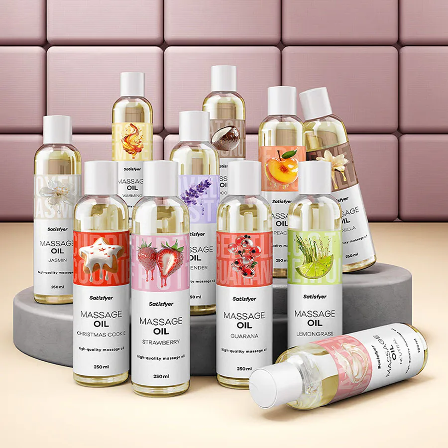 Розпродаж!!! Масажна олія Satisfyer Massage Oil Guarana 250 мл (термін 30.04.2027)