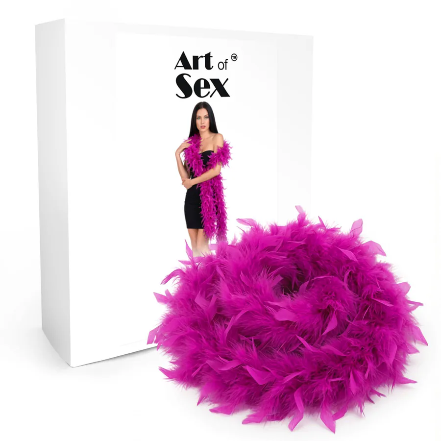 Боа из перьев Art of Sex, длина 2 метра, цвет маджента