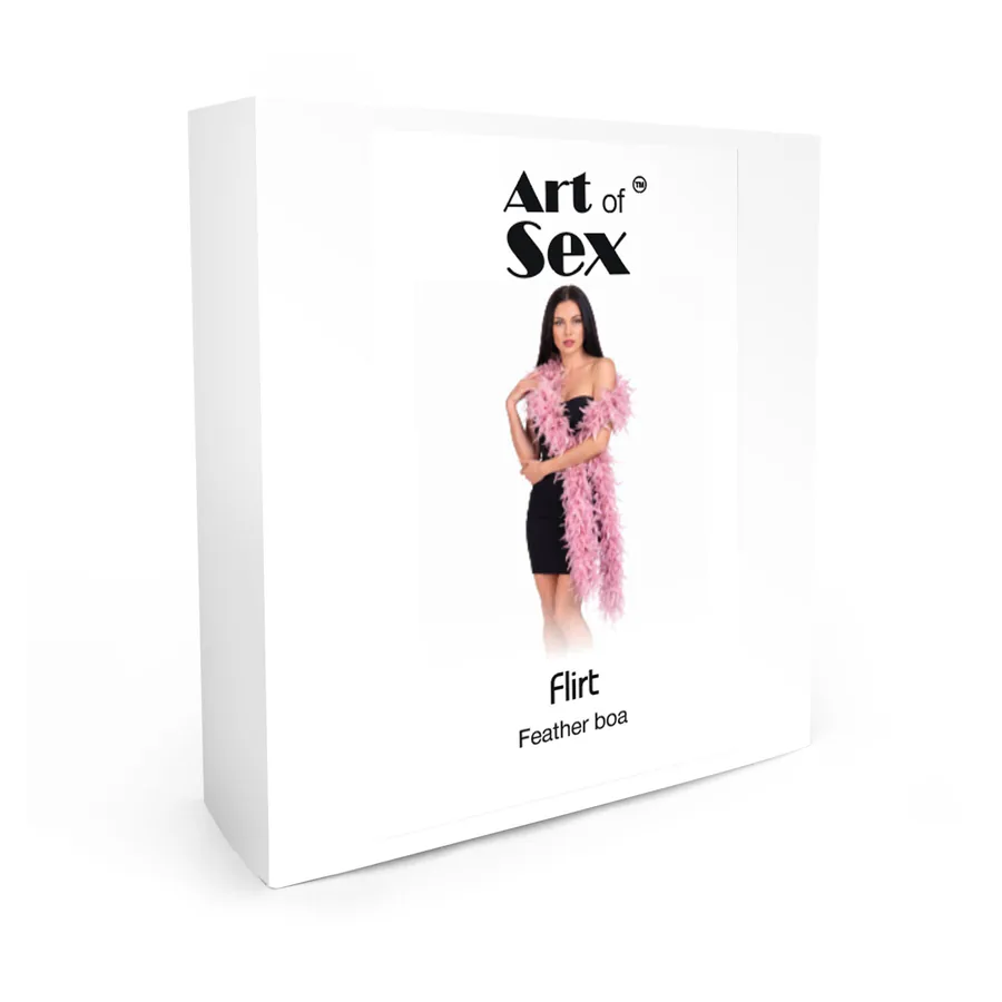 Боа з пір’я Art of Sex, довжина 2 метри, колір рожевий