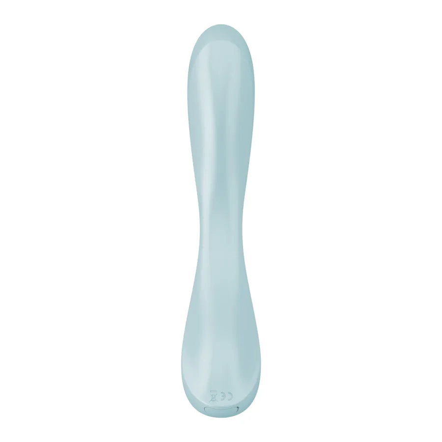 Вибратор Satisfyer G-Spot Wave 2 Ice Blue, имитирует прикосновение пальца