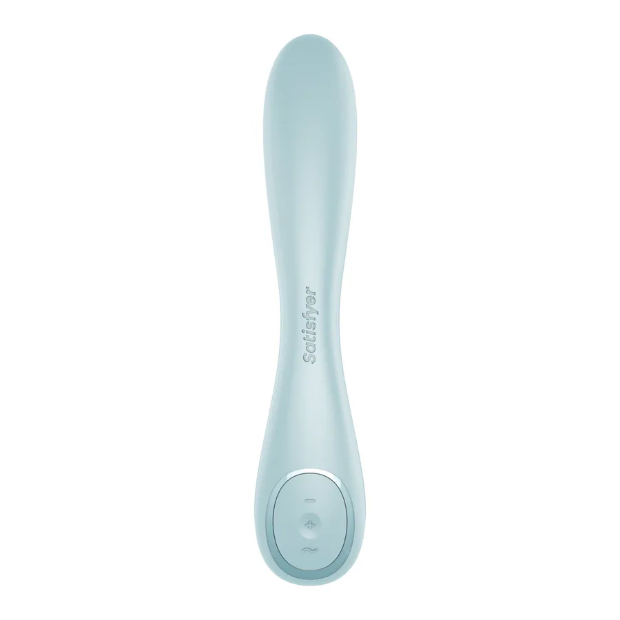 Вибратор Satisfyer G-Spot Wave 2 Ice Blue, имитирует прикосновение пальца
