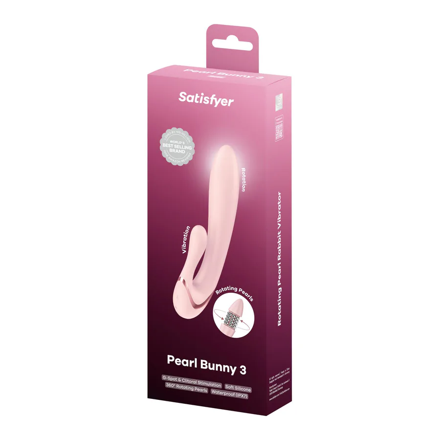 Вібратор-кролик Satisfyer Pearl Bunny 3