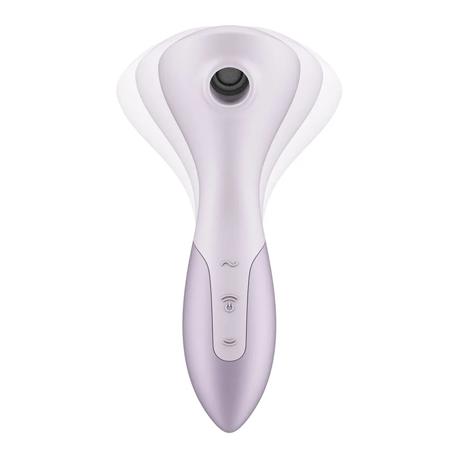 Вибромассажер Satisfyer Wand-erful с вакуумной клиторальной стимуляцией