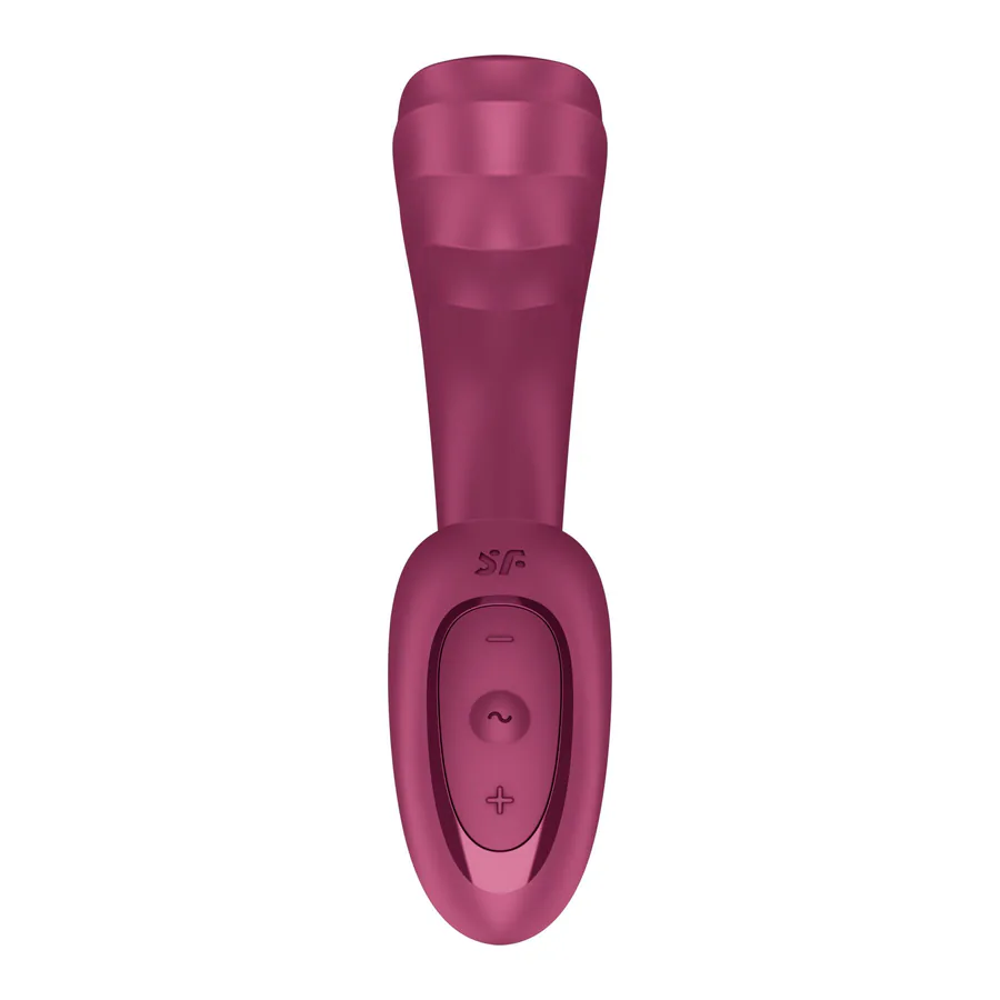 Вагінально-кліторальний вібратор Satisfyer G for Goddess 3 Wine Red, 2 мотори
