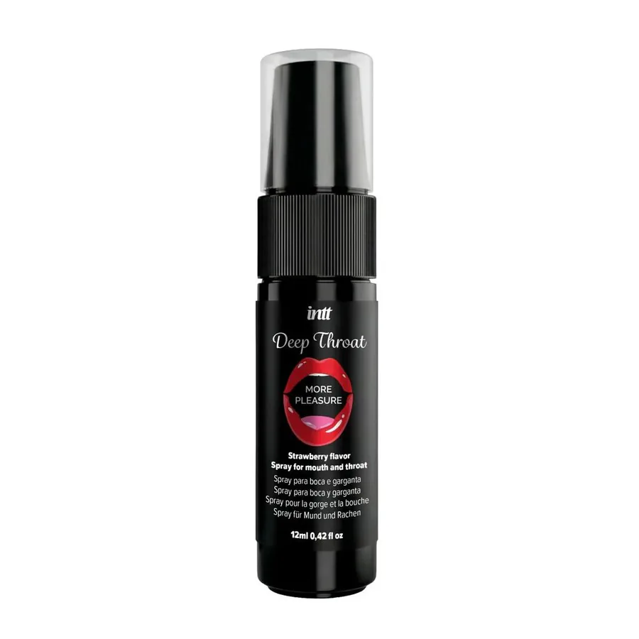 Спрей для глибокого мінету Intt Deep Throat Oral Spray Strawberry (12 мл)