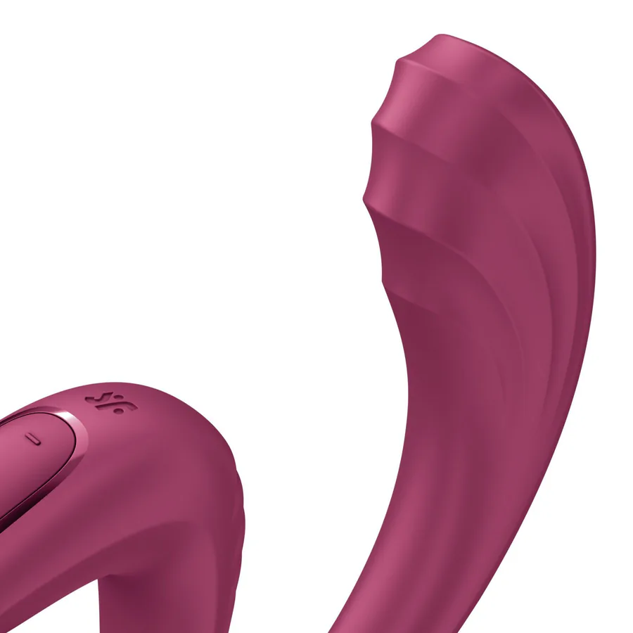Вагинально-клиторальный вибратор Satisfyer G for Goddess 3 Wine Red (мятая упаковка!!!)