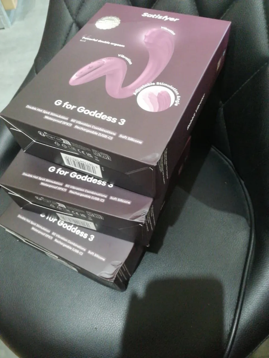Вагинально-клиторальный вибратор Satisfyer G for Goddess 3 Wine Red (мятая упаковка!!!)