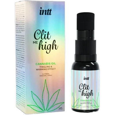 Збуджувальний гель для клітора Intt Clit Me On High Cannabis Oil 15 мл, сильна стимуляція
