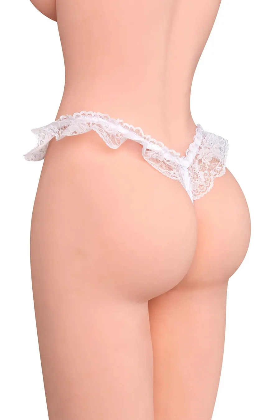 Трусики с жемчугом Fashion Secret Romance White