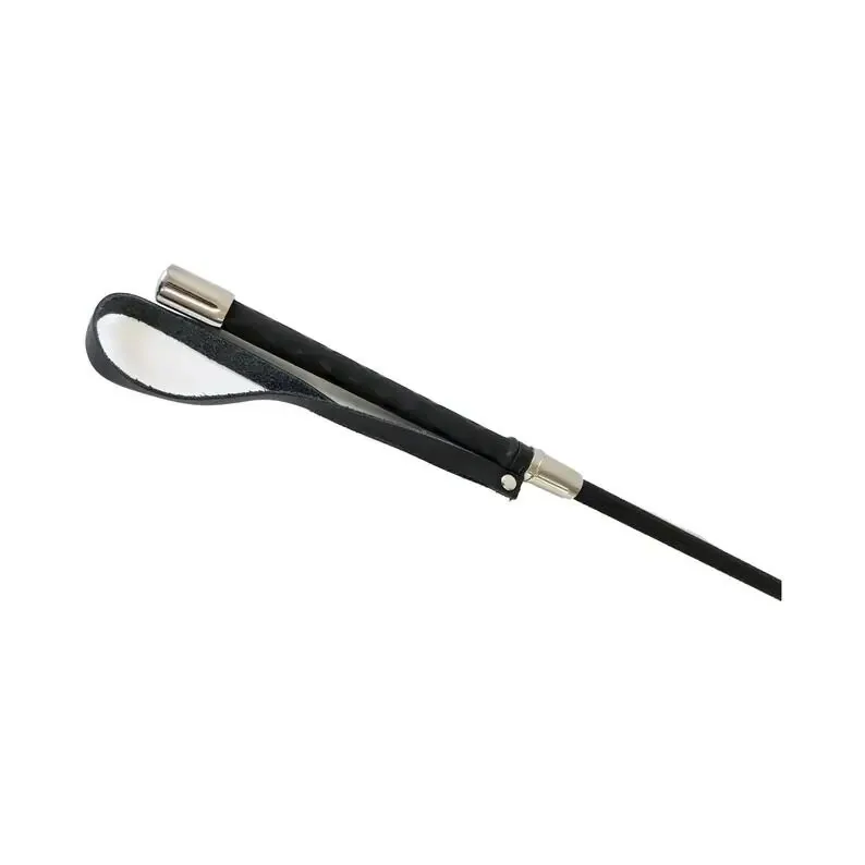 Стек Liebe Seele Flower Rhythm - Black and Red Leather Flowers Riding Crop