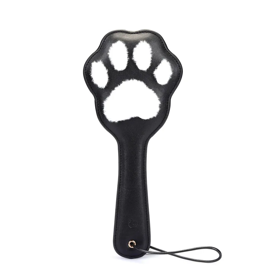 Паддл у вигляді котячої лапки Liebe Seele Round Paddle Black/White