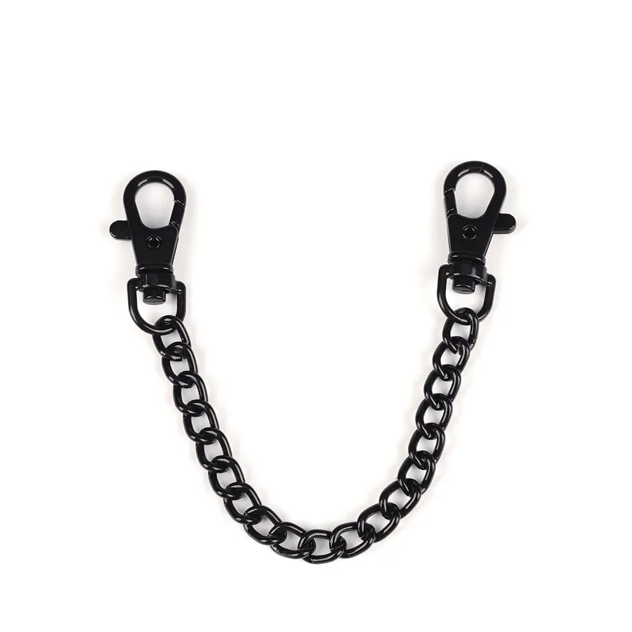 Поножи Liebe Seele Flower Rhythm - Black and Red Leather Flowers Hand Cuffs