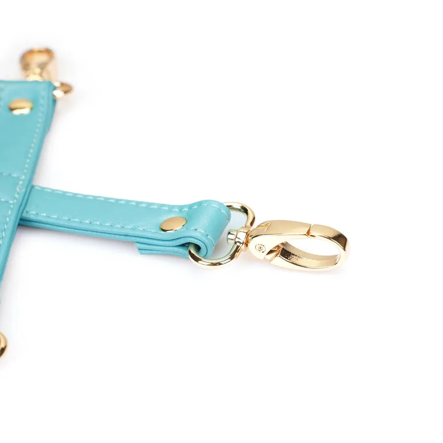 Хрестовина Liebe Seele Blue Lamb leather Hogtie with Velvet Lining