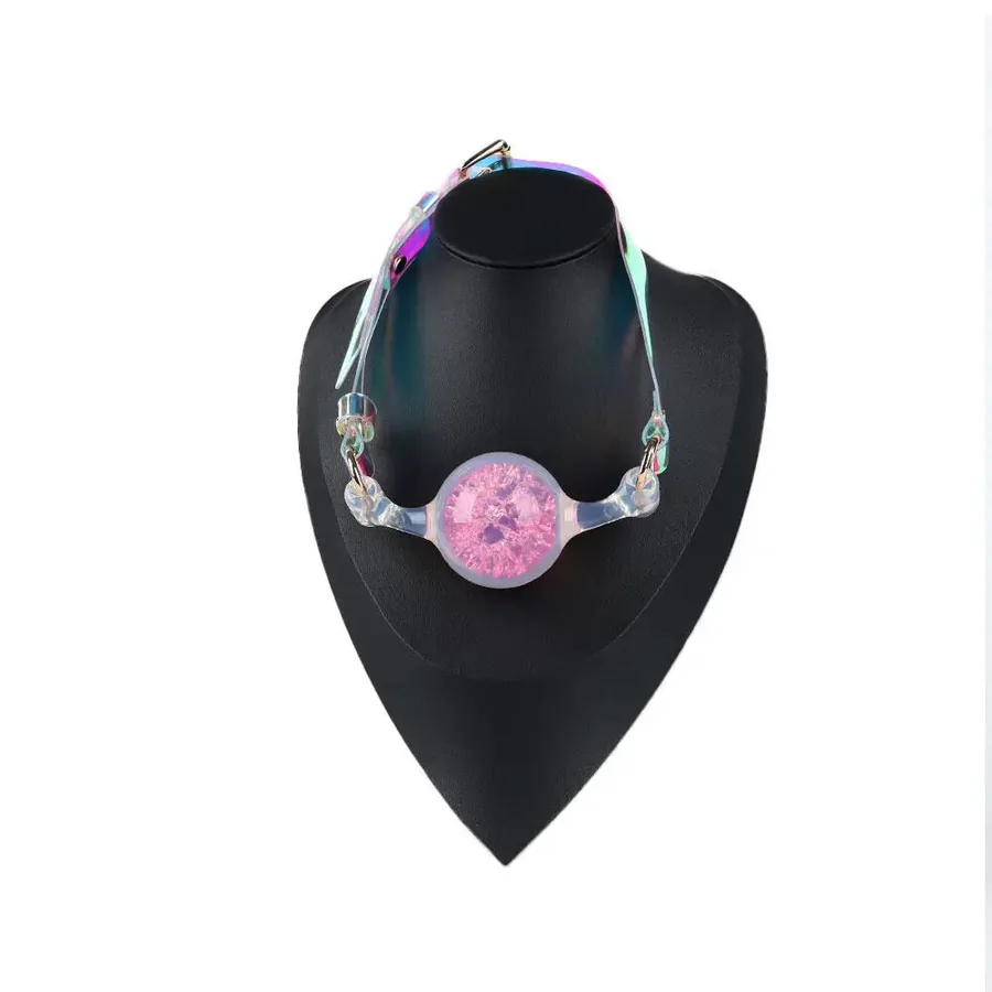 Кляп Liebe Seele Crystal Ball Gag - Pink (Large Ball)