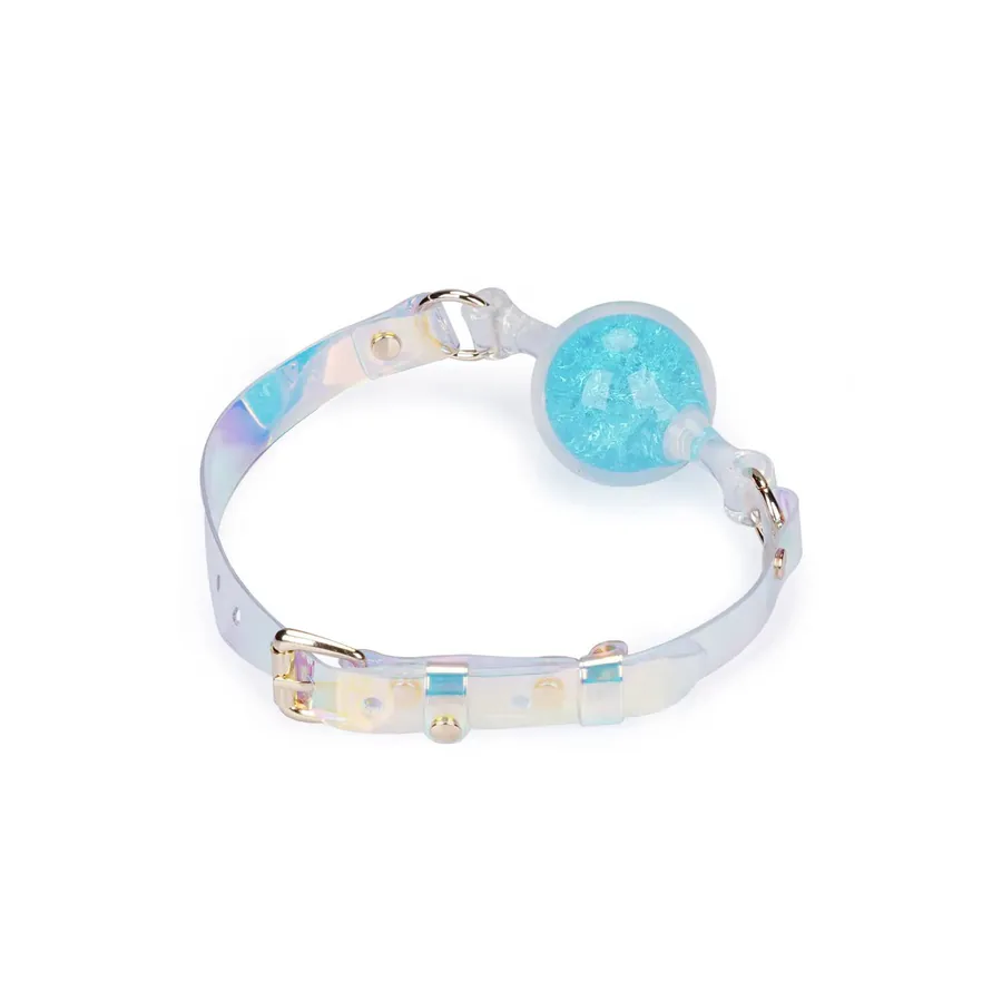 Кляп Liebe Seele Crystal Ball Gag - Blue (Large Ball)