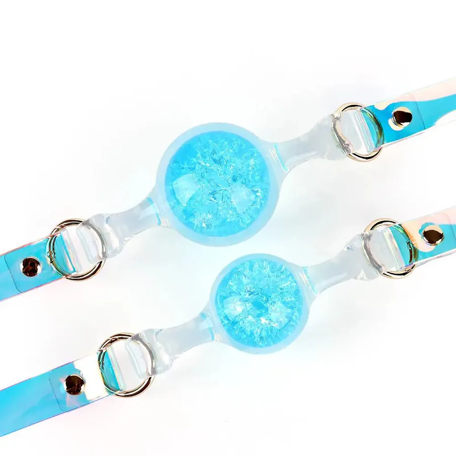 Кляп Liebe Seele Crystal Ball Gag - Blue (Large Ball)