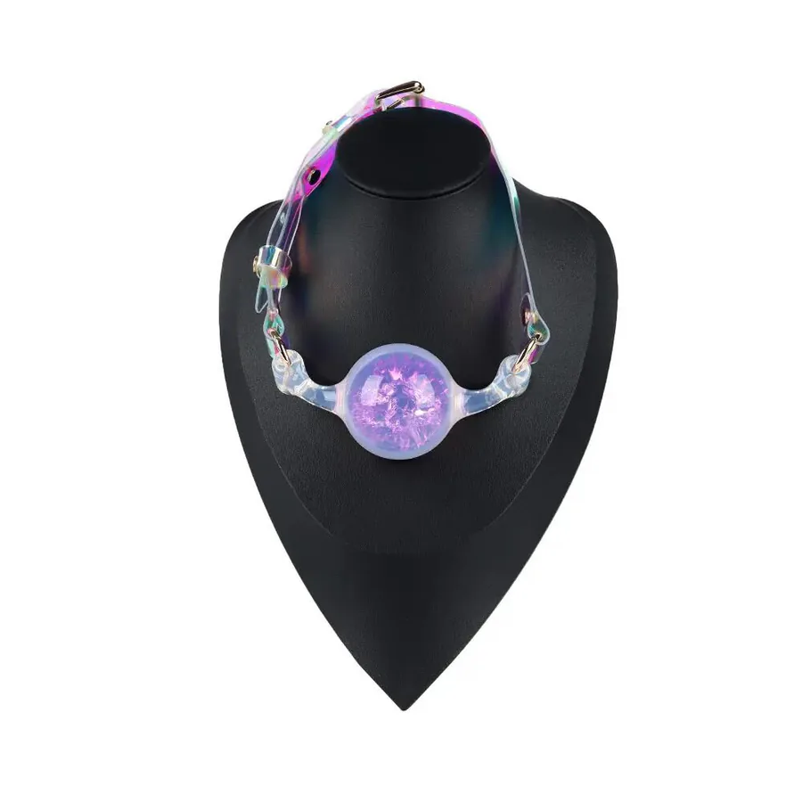 Кляп Liebe Seele Crystal Ball Gag - Purple (Small Ball)