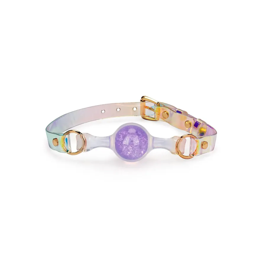 Кляп Liebe Seele Crystal Ball Gag - Purple (Small Ball)