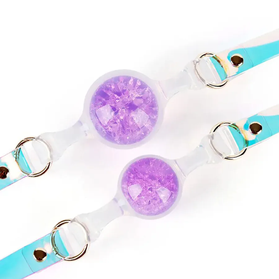 Кляп Liebe Seele Crystal Ball Gag - Purple (Large Ball)