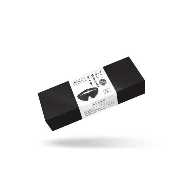 Маска на очі Liebe Seele Boudoir Amor Blindfold Black, щільне прилягання, оксамитовий фініш