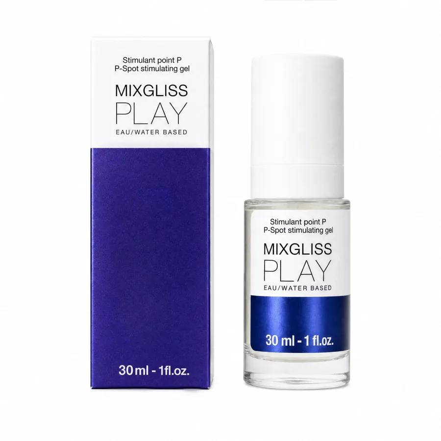 Анальна стимулювальна змазка MixGliss PLAY P-Spot Stimulant (30 мл), ефект 2в1 тепло-холод